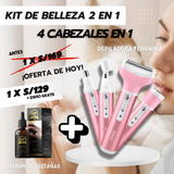DEPILADORA FEMENINA 4 EN 1 + ENVIO GRATIS