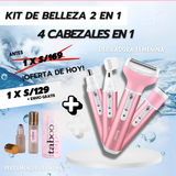 DEPILADORA FEMENINA 4 EN 1 + ENVIO GRATIS